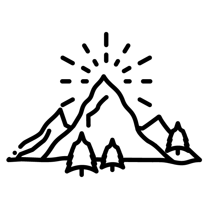 Mountains icon
