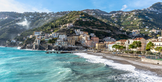 Experience a quieter side of the Amalfi Coast on this relaxed, off-season walking holiday. Settle in to the small resort towns of Maiori or Minori, our base for a week of hiking. Take on coastal trails to traditional fishing towns, ascend ancient, stone stairways to Ravello on the Path of the Lemons and discover rural life in the villages of Tramonti. Along the way, indulge tasting local produce - visit a lemon farm and taste wines at a village cantina. <br> <br> Coastal trails - Enjoy three leisurely and two moderate grade walks, including the spectacular Walk of the Gods.  <br> <br> Ferriere Natural Park - Explore ancient woodland and wander alongside waterfalls. <br> <br> Pompeii and Herculaneum - Discover the UNESCO World Heritage sites on an optional daytrip. <br> 
